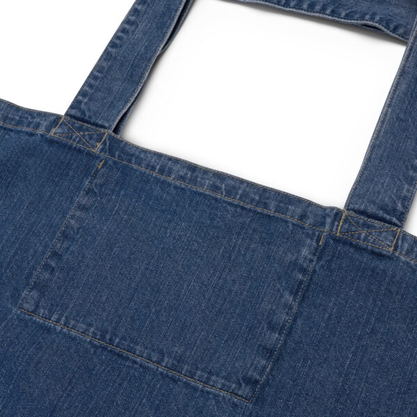 Organic denim tote bag - Image 7