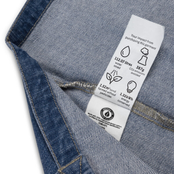 Organic denim tote bag - Image 6
