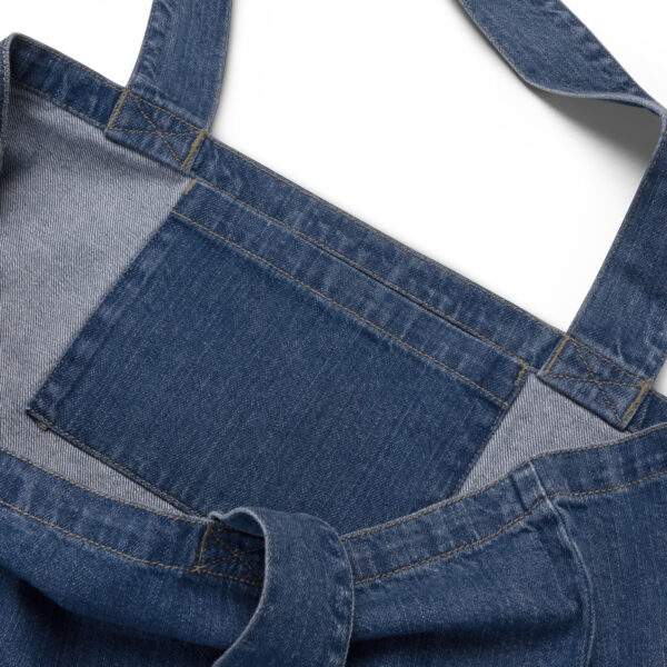 Organic denim tote bag - Image 8