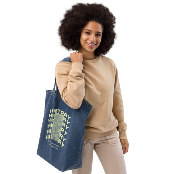 Organic denim tote bag - Image 5