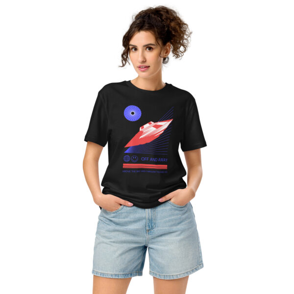 Unisex organic mid-light t-shirt - Image 12