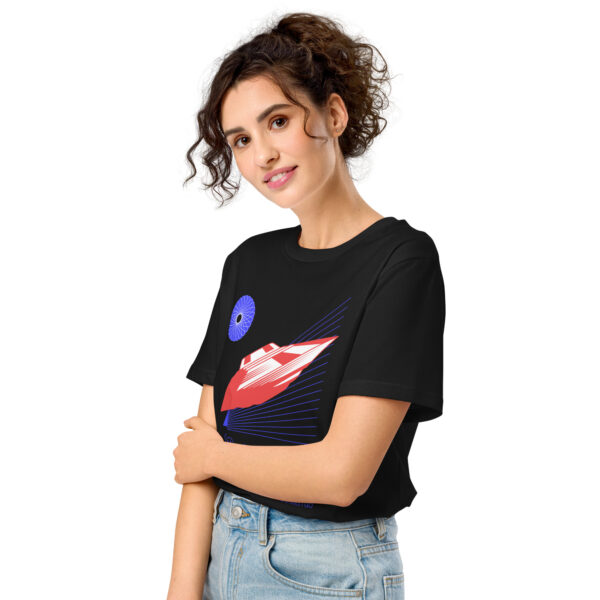 Unisex organic mid-light t-shirt - Image 10