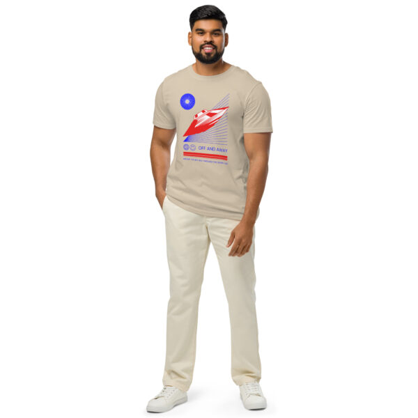 Unisex organic mid-light t-shirt - Image 18