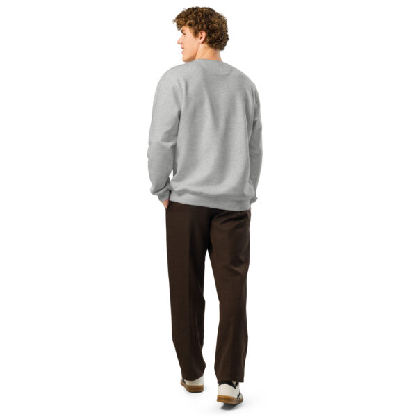 Unisex organic mid-weight sweatshirt - Image 3