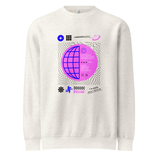 Unisex premium crew neck sweatshirt - Image 21