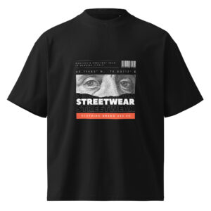 "Streetwear" Unisex organic oversized t-shirt