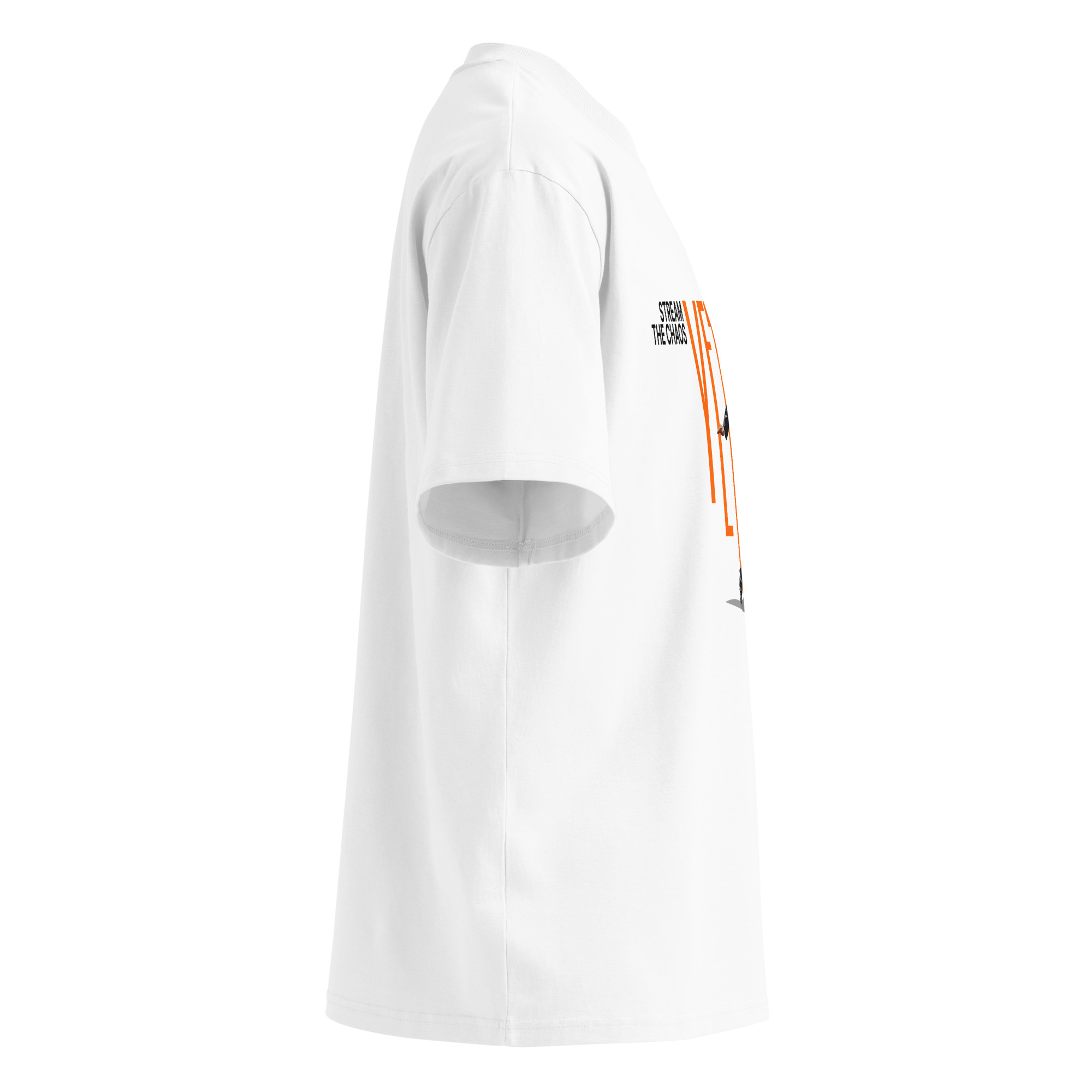 Yetozhee Dancer Unisex organic oversized high neck t-shirt - Image 7