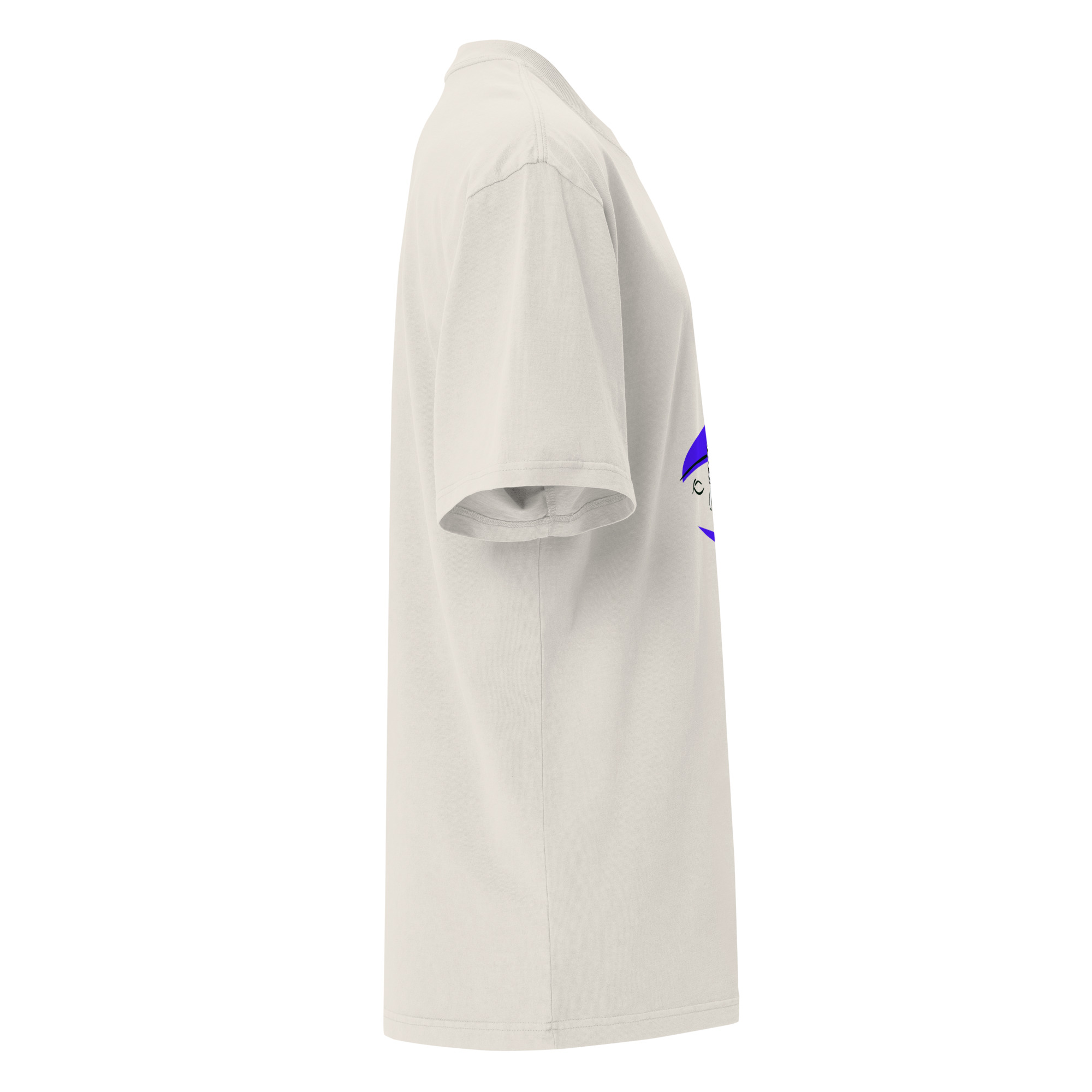 Man on the Moon Oversized faded t-shirt - Image 12