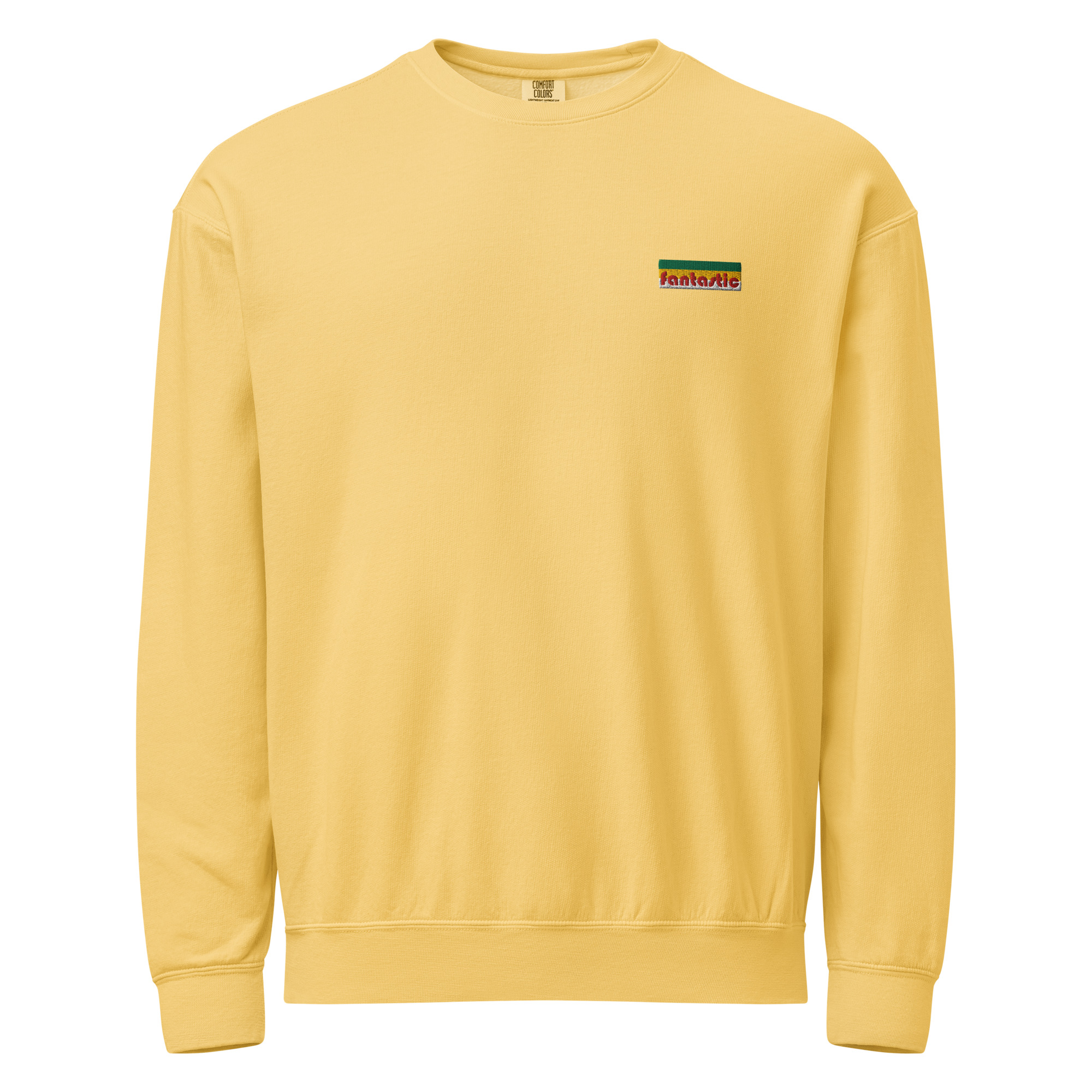 Fantastic Unisex garment-dyed fleece crewneck sweatshirt - Image 30