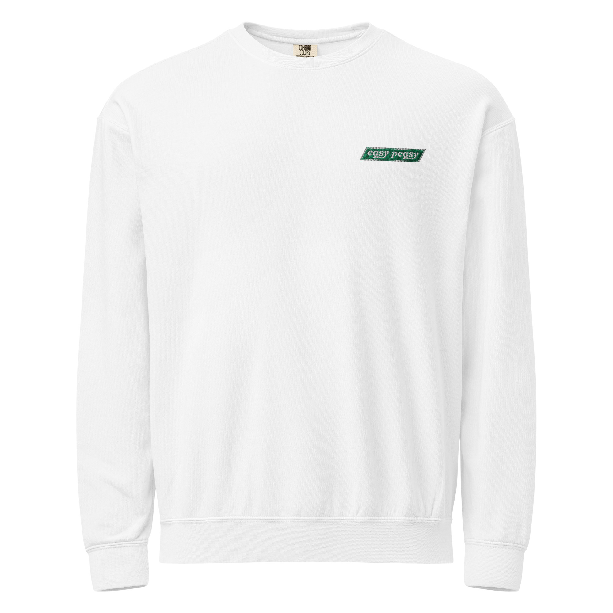 Easy Peasy Unisex garment-dyed fleece crewneck sweatshirt - Image 33