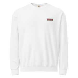 Tranqui Unisex garment-dyed fleece crewneck sweatshirt