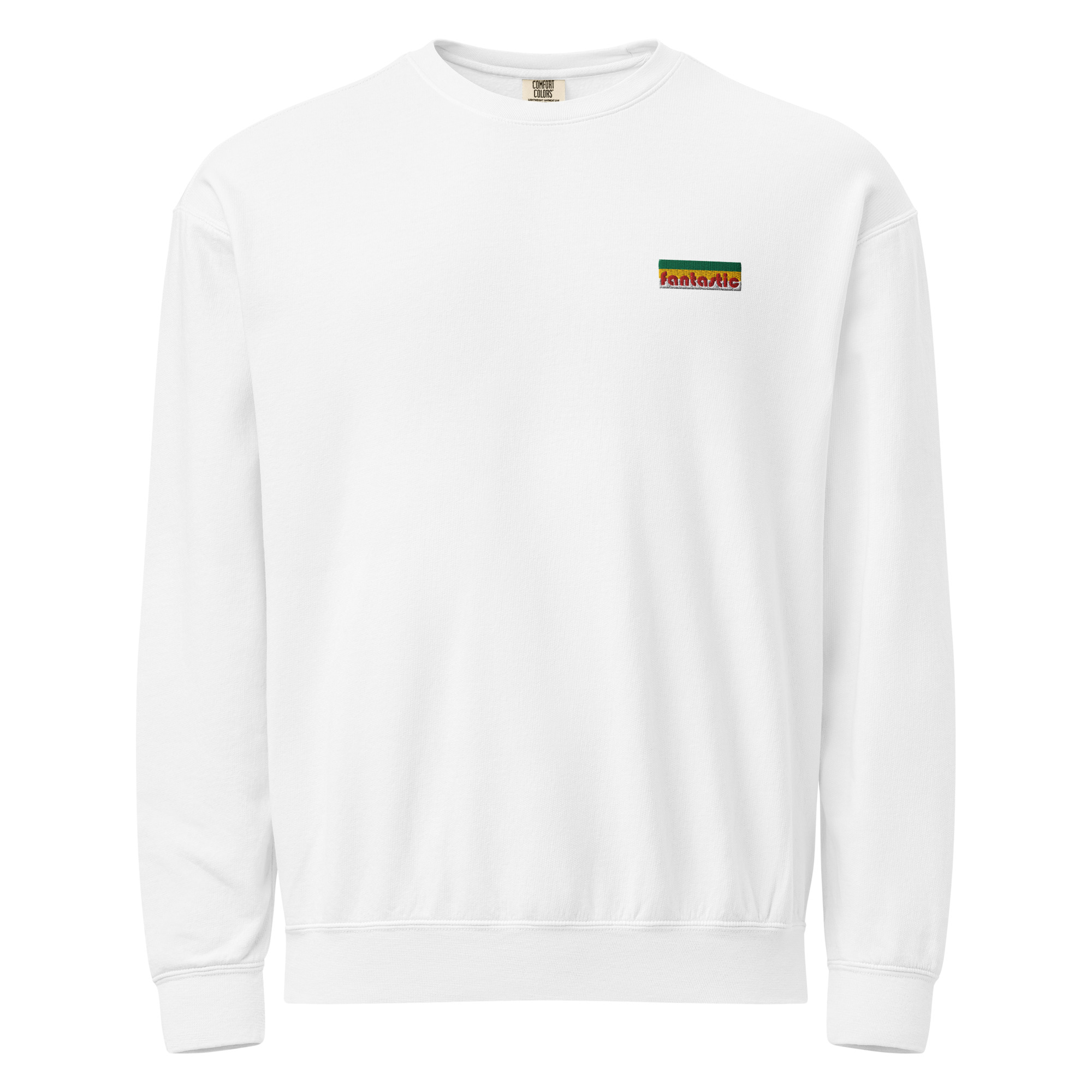 Fantastic Unisex garment-dyed fleece crewneck sweatshirt - Image 37